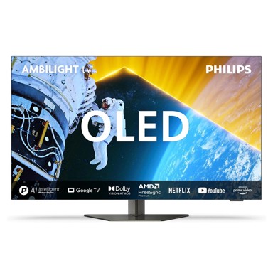 PHILIPS TV 48OLED819/12, OLED UHD, Ambilight, Google TV, 48"